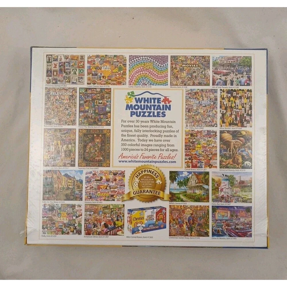 White Mountain 1000 PC Jigsaw Puzzle-